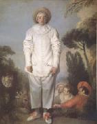 Jean-Antoine Watteau Pierrot also Known as Gilles (mk05) USA oil painting artist